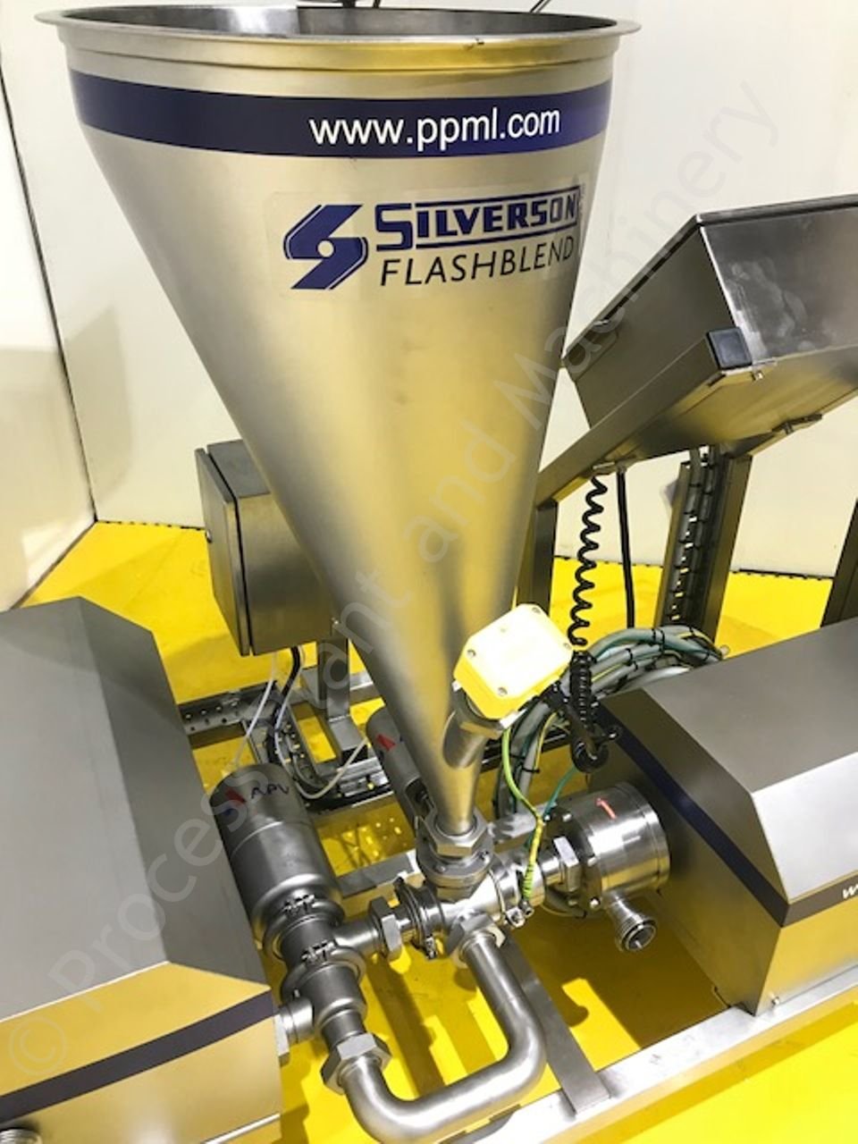 Used Refurbished Silverson FLB30 Inline Flashblend Mixer Atex Rated